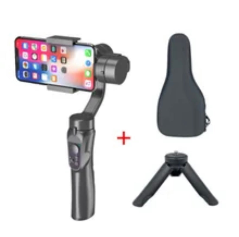 3-Axis Anti-Shake Handheld Smartphone Gimbal Stabilizer with Tripod Shooting Video Vlog Enhanced Stability for Creator Vloger