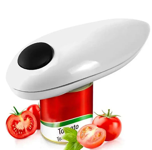 Automatic Jar Opener Tin Can Open Machine One Touch Electric Jar Opener Smooth Edges Touch No Sharp Edges Kitchen Can Openers